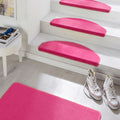 Modern Plain Pink Rug – Soft Short Pile