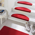 Modern Plain Red Rug – Soft Short Pile