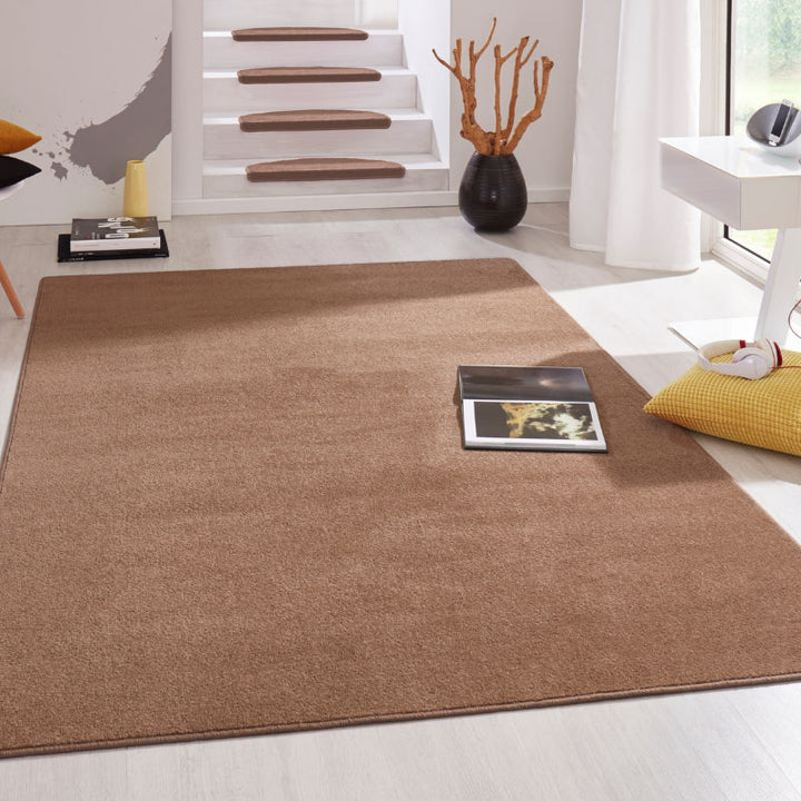 Uni Colours Modern Plain Rug