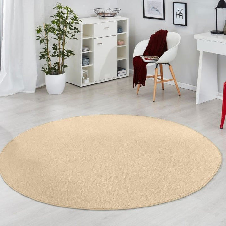 Uni Colours Modern Plain Rug
