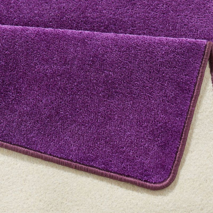Uni Colours Modern Plain Rug