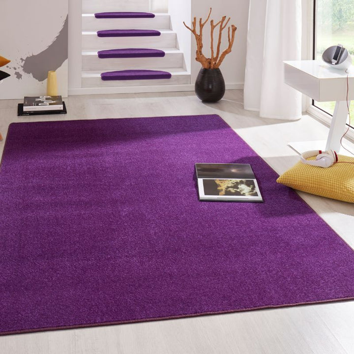 Uni Colours Modern Plain Rug