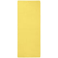 Modern Plain Yellow Rug – Soft Short Pile
