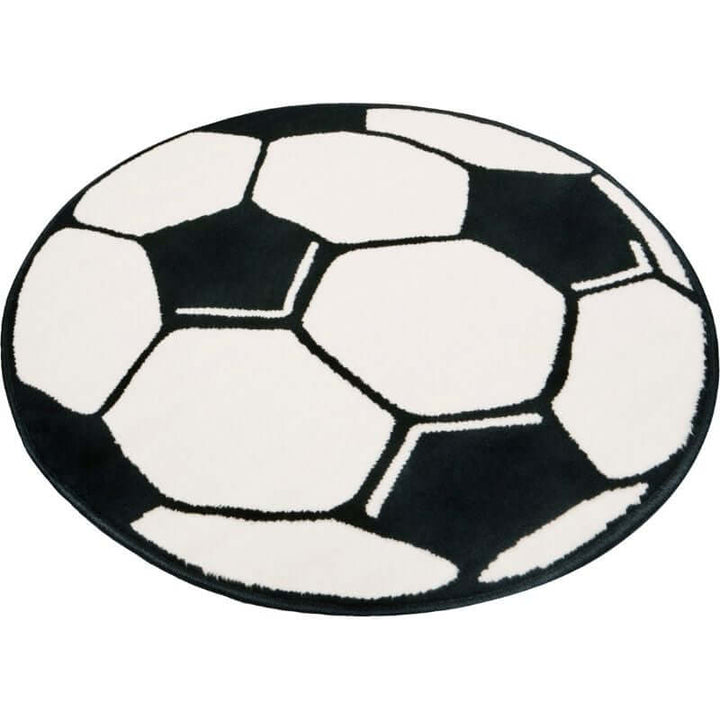 Design Velours Football Rug Round