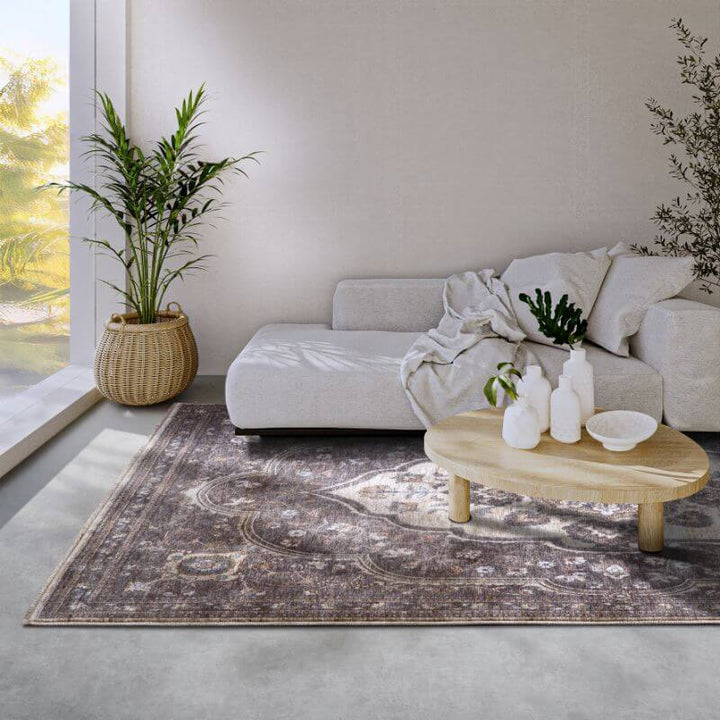 The Rugs Elegant Medallion Short-Pile Rug