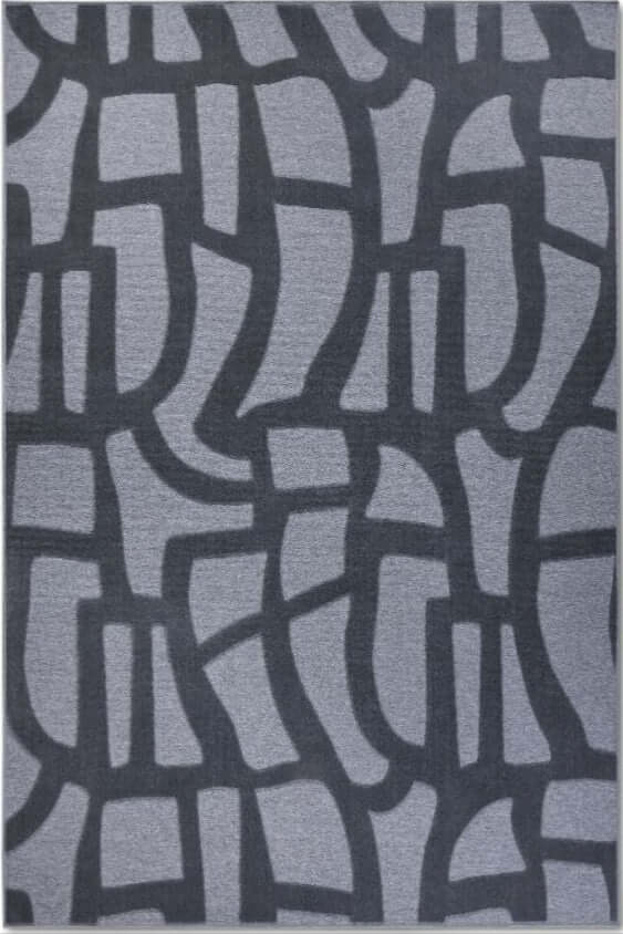 The Rugs Geometric Design Short Pile Rug - Modern Comfort
