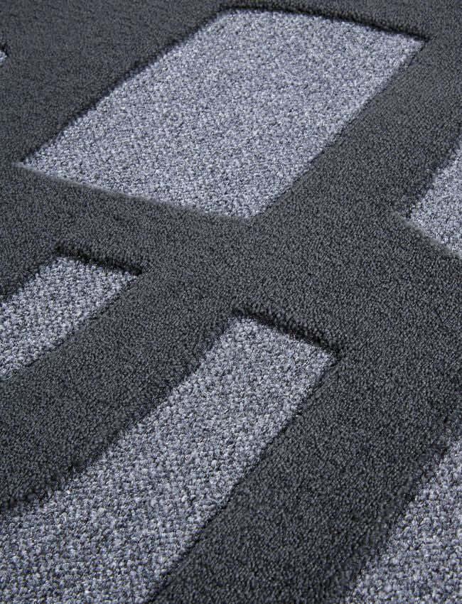 The Rugs Geometric Design Short Pile Rug - Modern Comfort