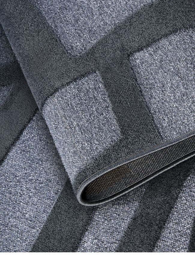 The Rugs Geometric Design Short Pile Rug - Modern Comfort