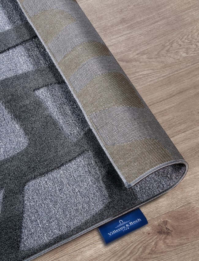The Rugs Geometric Design Short Pile Rug - Modern Comfort