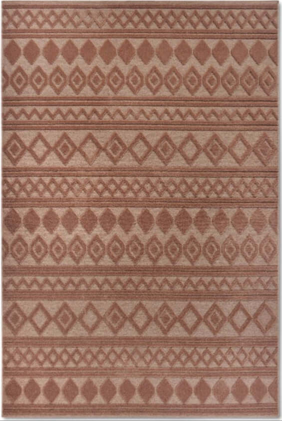 The Rugs Moroccan Boho Design Short Pile Rug