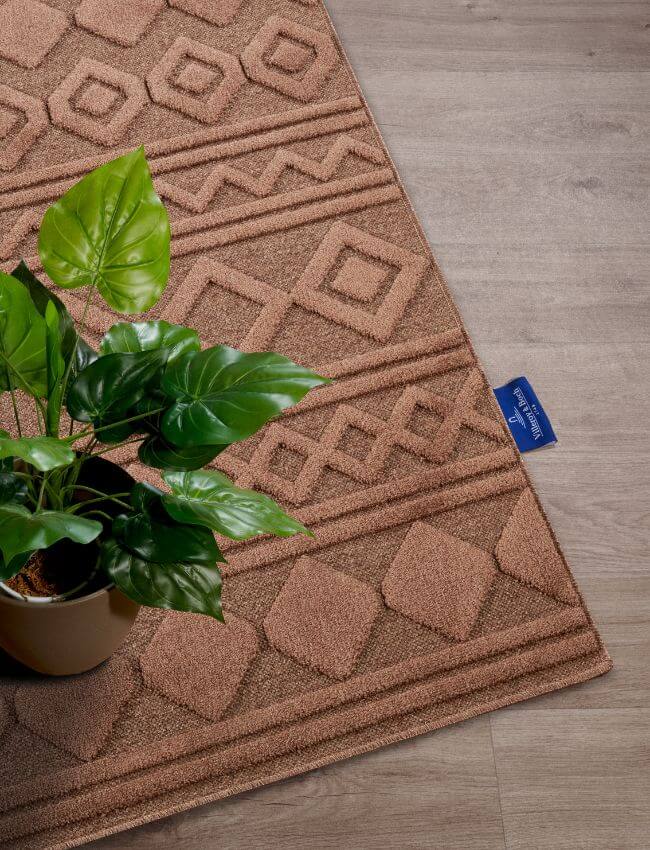 The Rugs Moroccan Boho Design Short Pile Rug