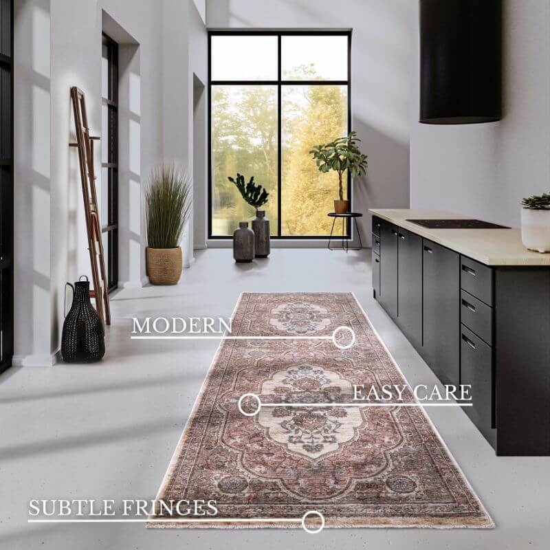 The Rugs Elegant Medallion Short-Pile Rug
