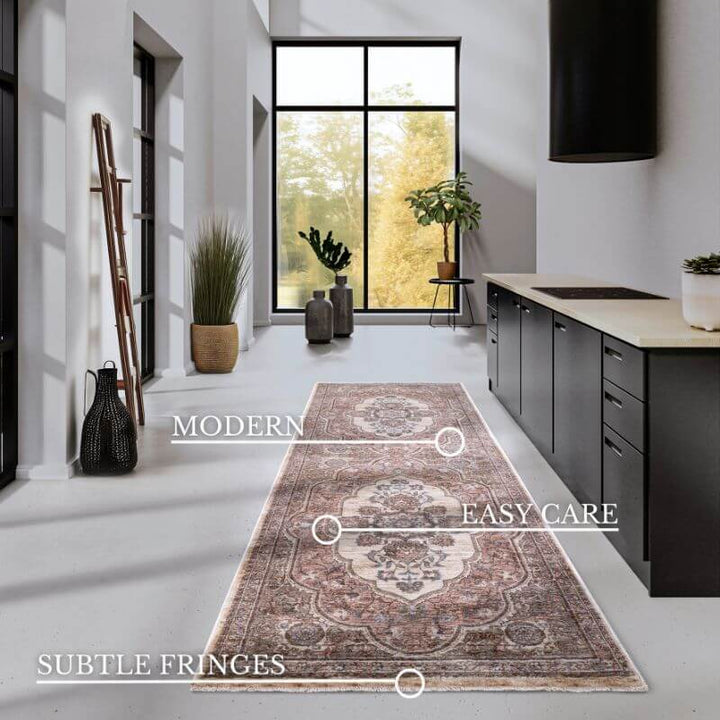 The Rugs Elegant Medallion Short-Pile Rug