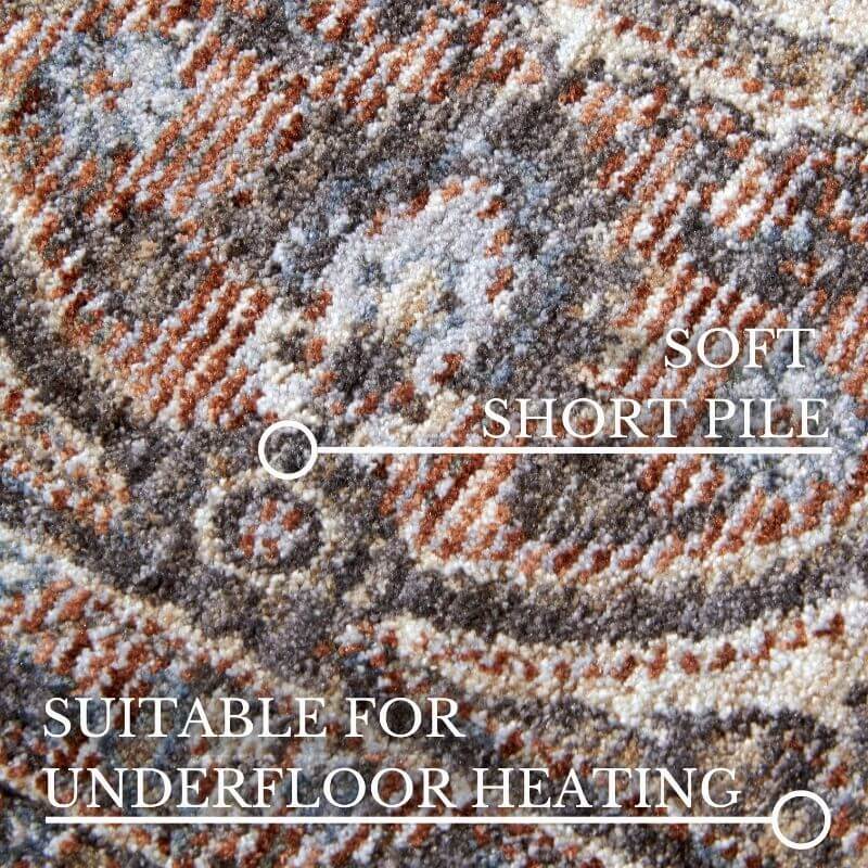 The Rugs Elegant Medallion Short-Pile Rug