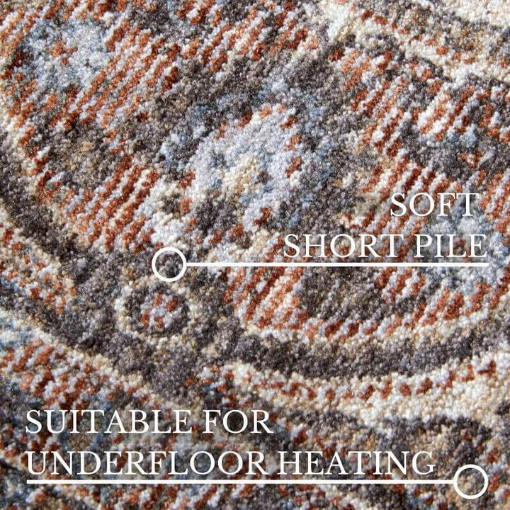 The Rugs Elegant Medallion Short-Pile Rug