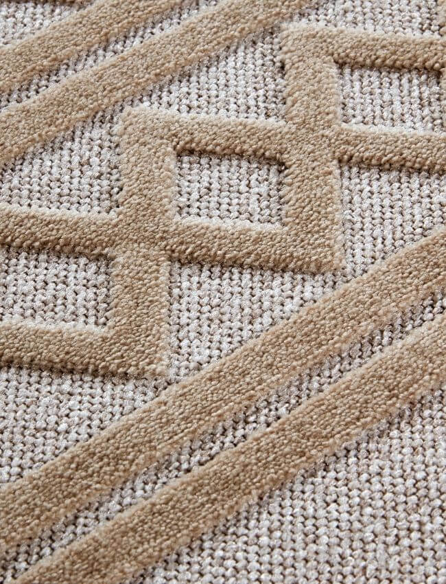 The Rugs Moroccan Boho Design Short Pile Rug