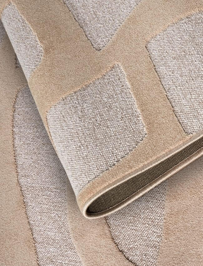 The Rugs Geometric Design Short Pile Rug - Modern Comfort