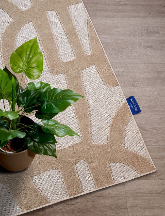 The Rugs Geometric Design Short Pile Rug - Modern Comfort