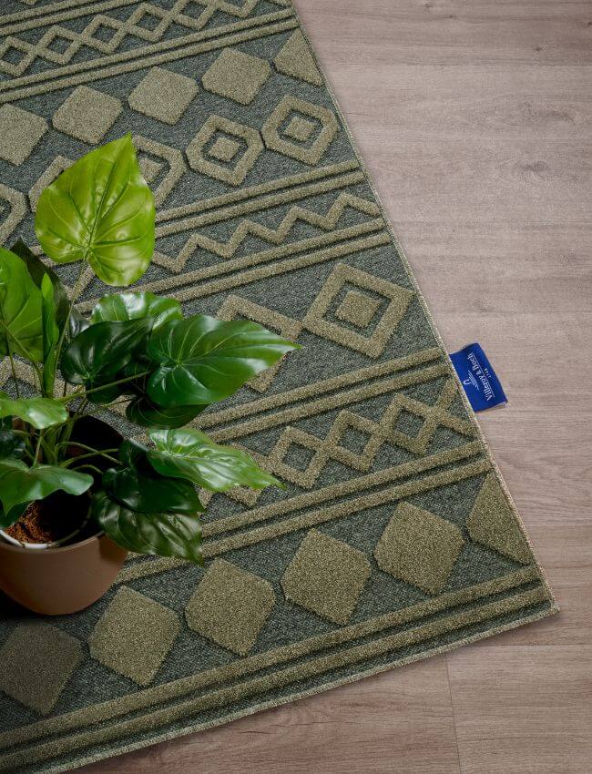 The Rugs Moroccan Boho Design Short Pile Rug