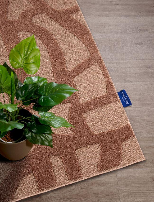 The Rugs Geometric Design Short Pile Rug - Modern Comfort