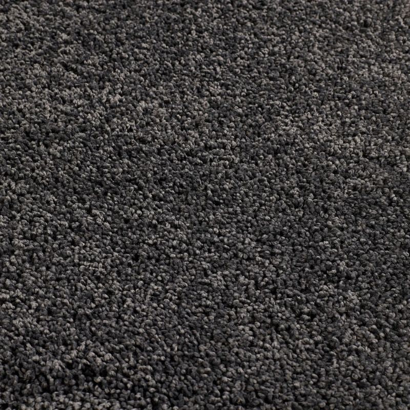Washable Charcoal Shaggy Rug | British-Made Luxury |The Rug