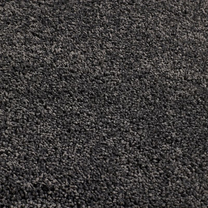 Washable Charcoal Shaggy Rug | British-Made Luxury |The Rug