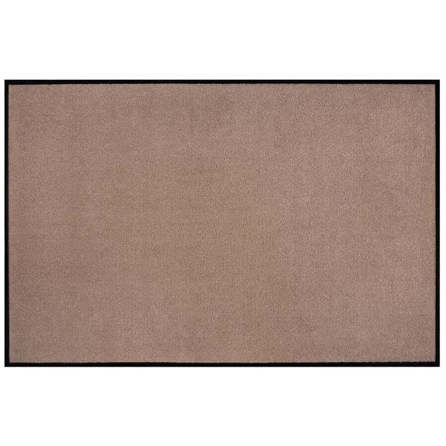 The Rugs Solid Colour Washable Doormat for Indoor & Outdoor