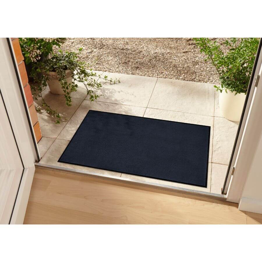 The Rugs Solid Colour Washable Doormat for Indoor & Outdoor