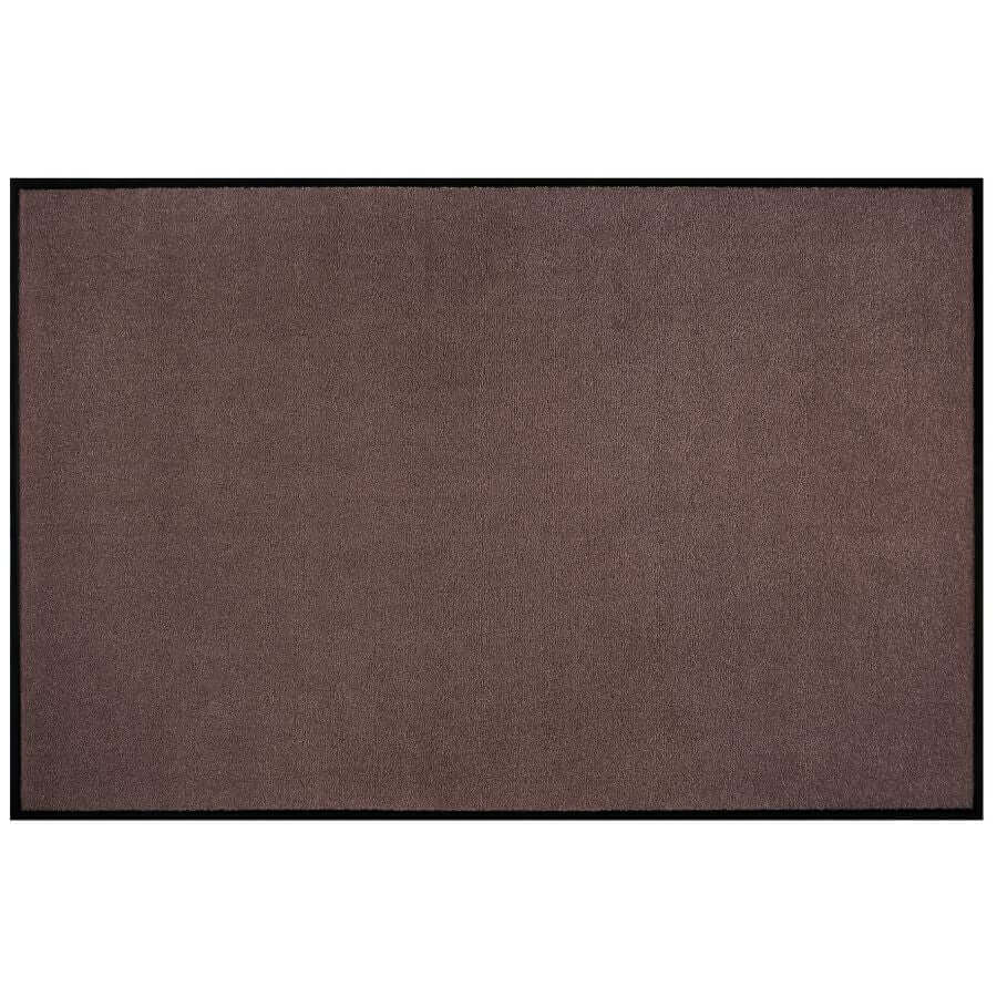 The Rugs Solid Colour Washable Doormat for Indoor & Outdoor
