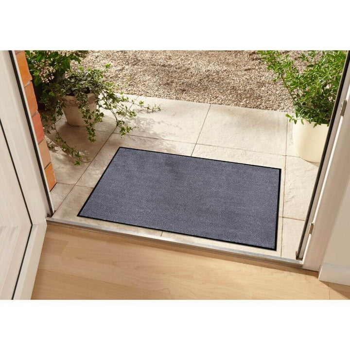 The Rugs Solid Colour Washable Doormat for Indoor & Outdoor