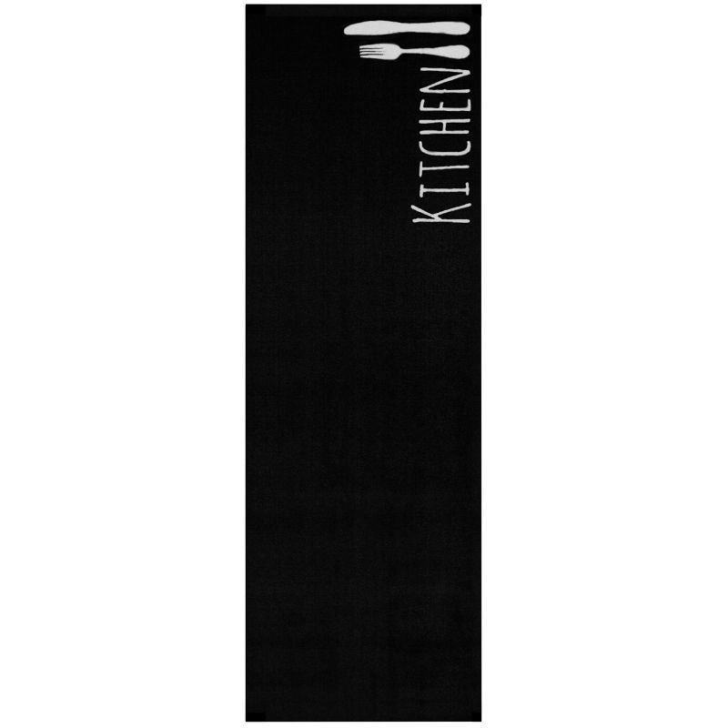 Washable Kitchen Runner – Cutlery Design