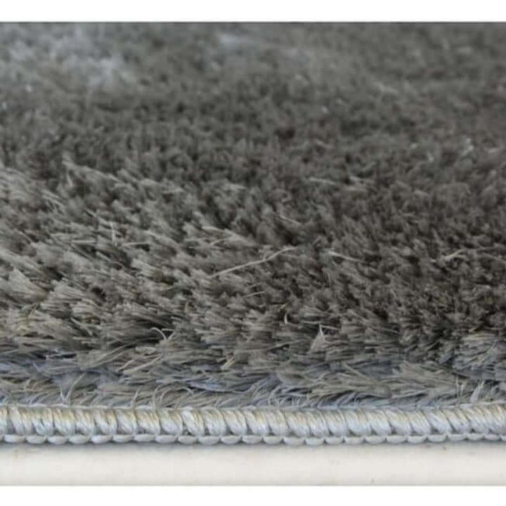 Machine Washable Shaggy Rug Plain Design in Grey – The Rugs
