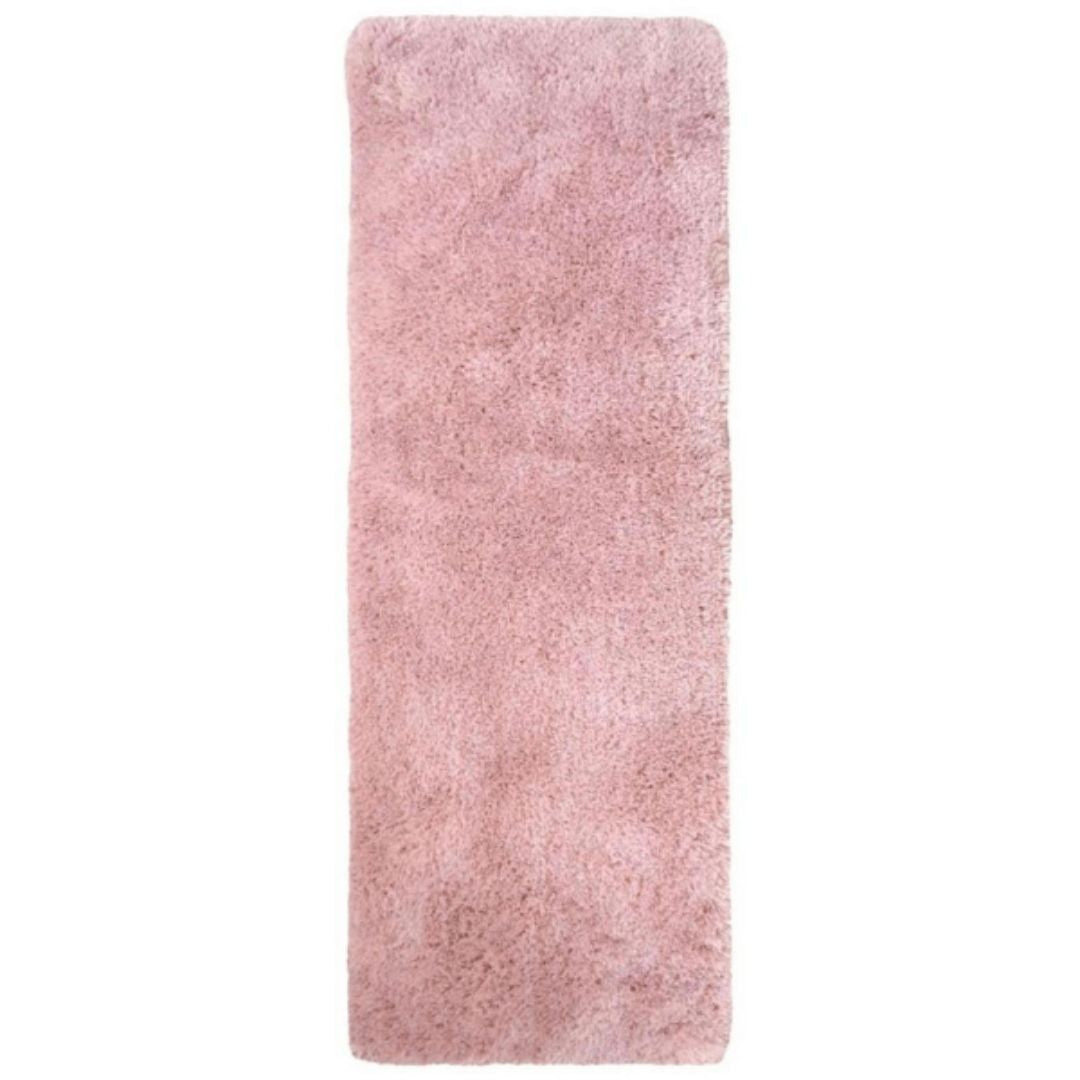 Machine Washable Shaggy Rug Plain Design in Pink – The Rugs