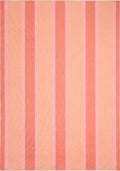 Contemporary Washable Sorbet Stripe Rug