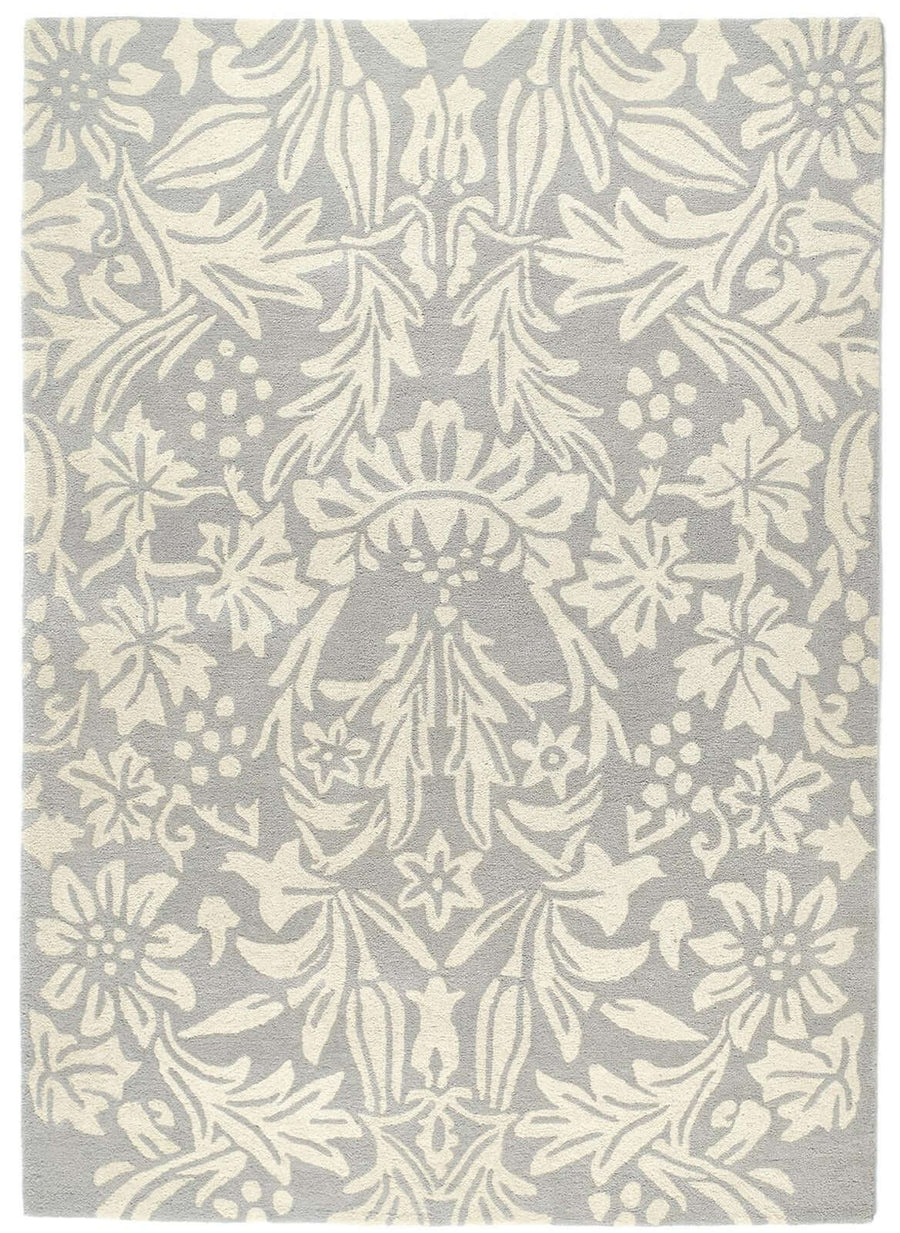Heritage Lavender Floral Wool Rug | The Rugs |