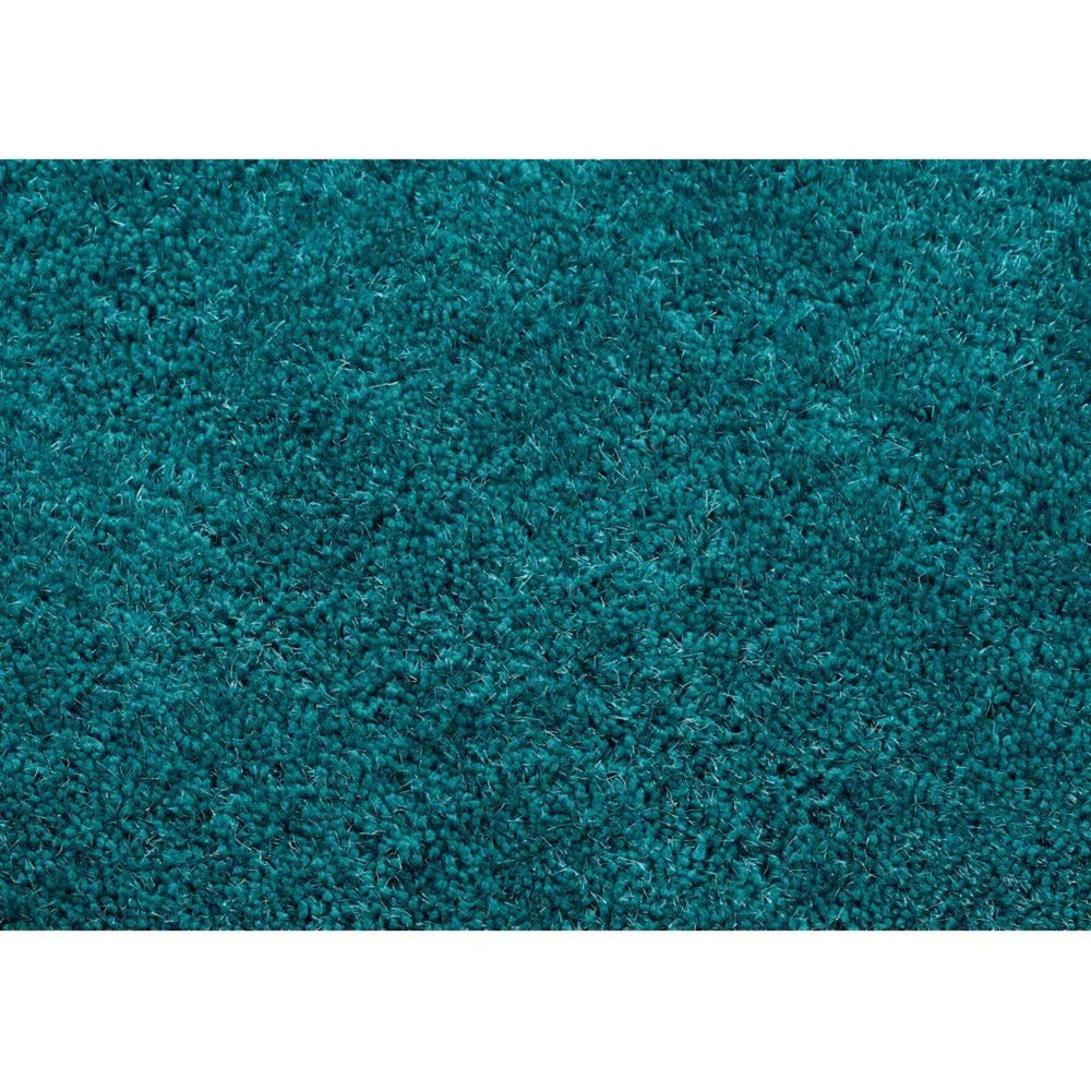 Plush Dark Teal Shaggy Rug | Modern Comfort | The Rugs
