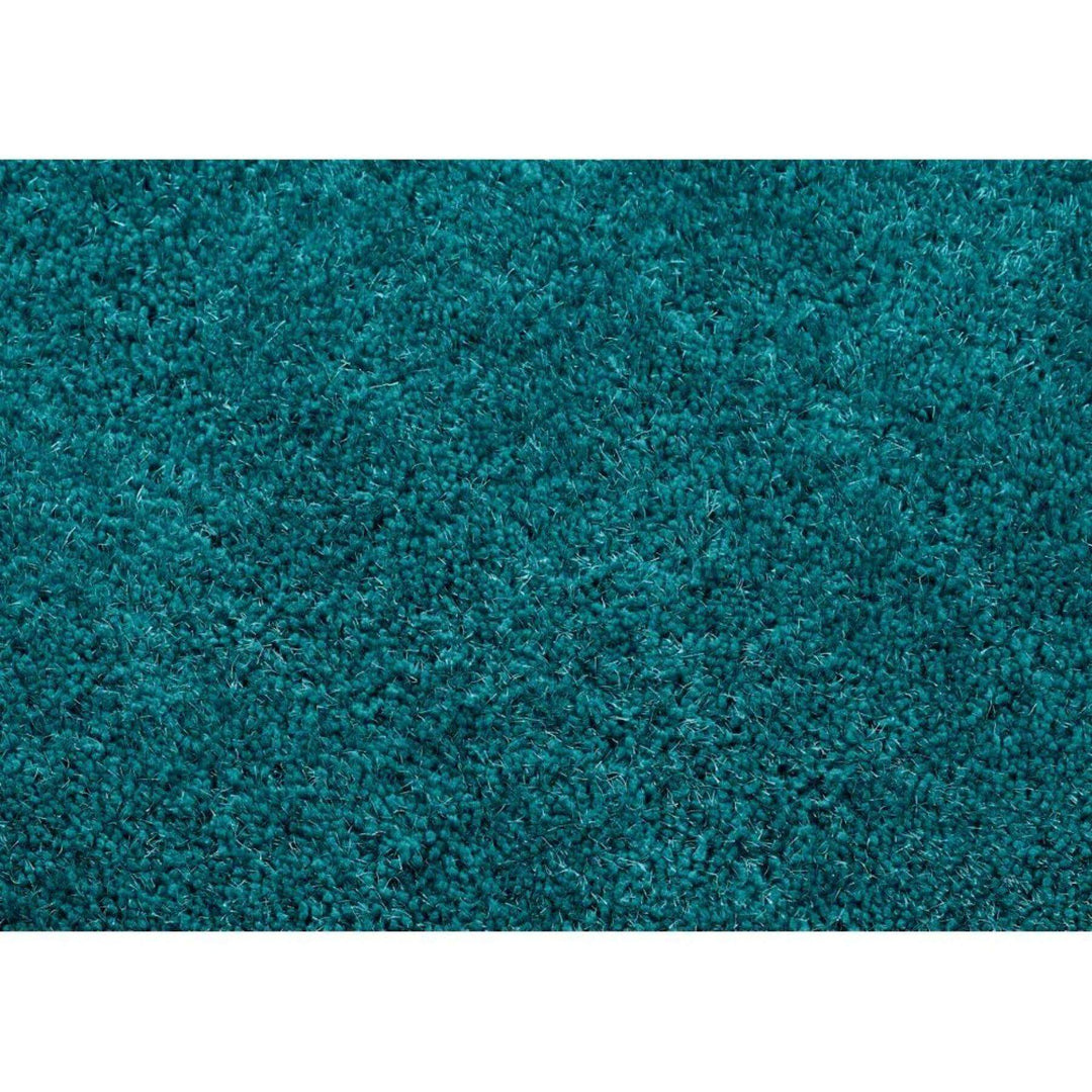 Plush Dark Teal Shaggy Rug | Modern Comfort | The Rugs