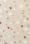 Adventures Kids Rug Amori Beige Multicolour