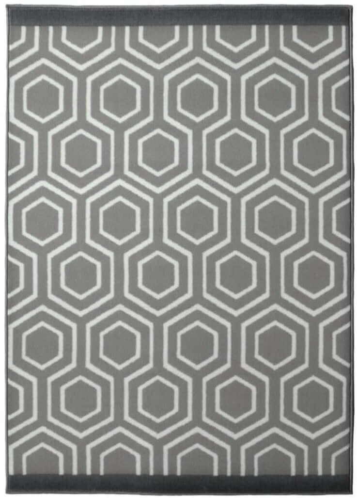 Maestro Honeycomb Grey Rug | Modern Elegance | The Rugs