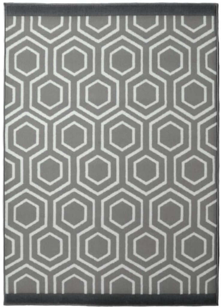 Maestro Honeycomb Grey Rug | Modern Elegance | The Rugs