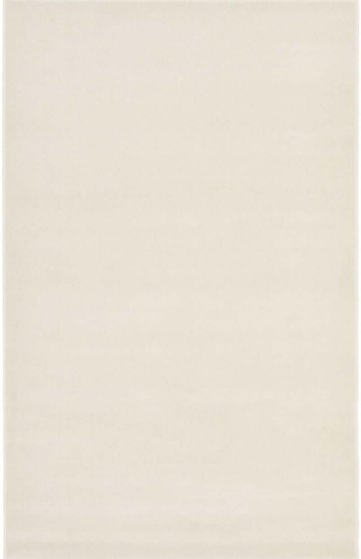Solid Design Living Room Rug in Ivory – The Rugs