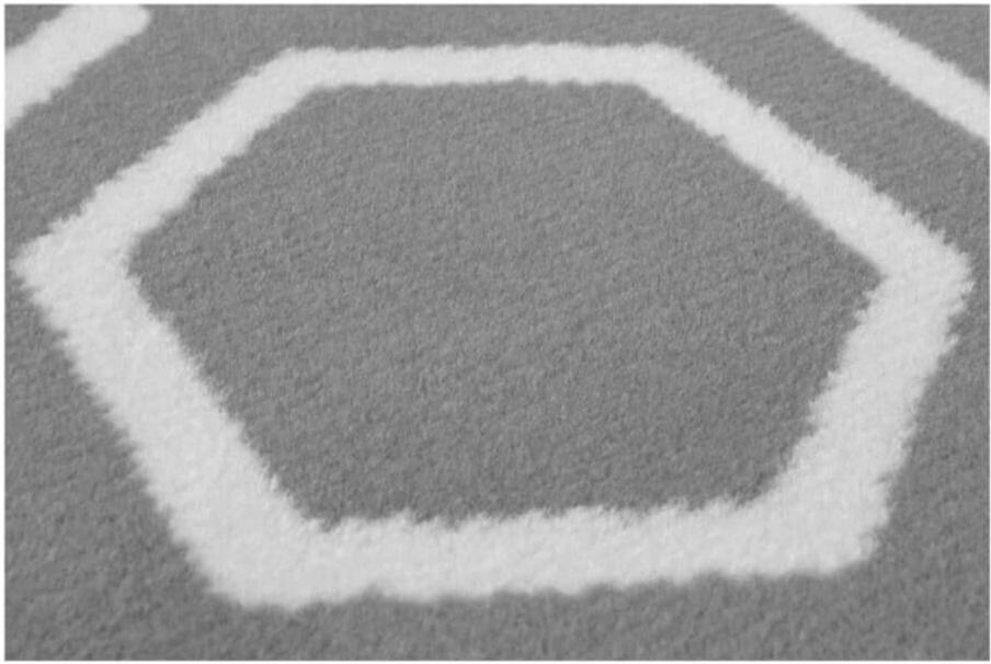 Maestro Honeycomb Grey Rug | Modern Elegance | The Rugs