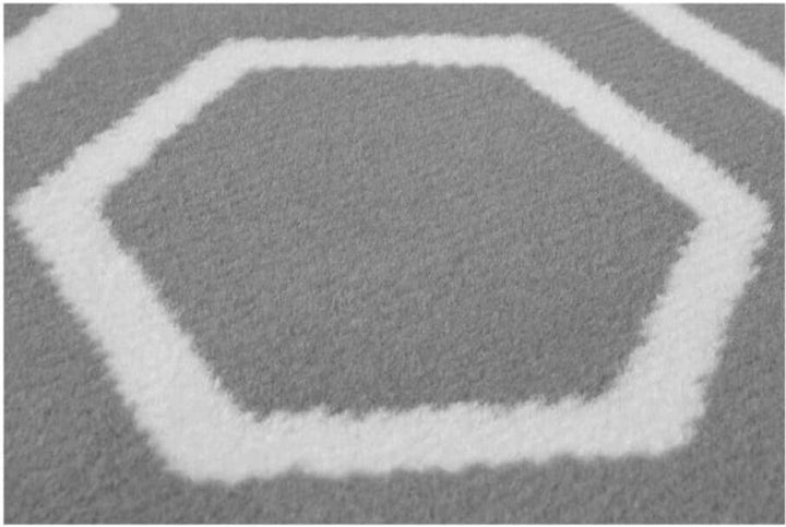 Maestro Honeycomb Grey Rug | Modern Elegance | The Rugs