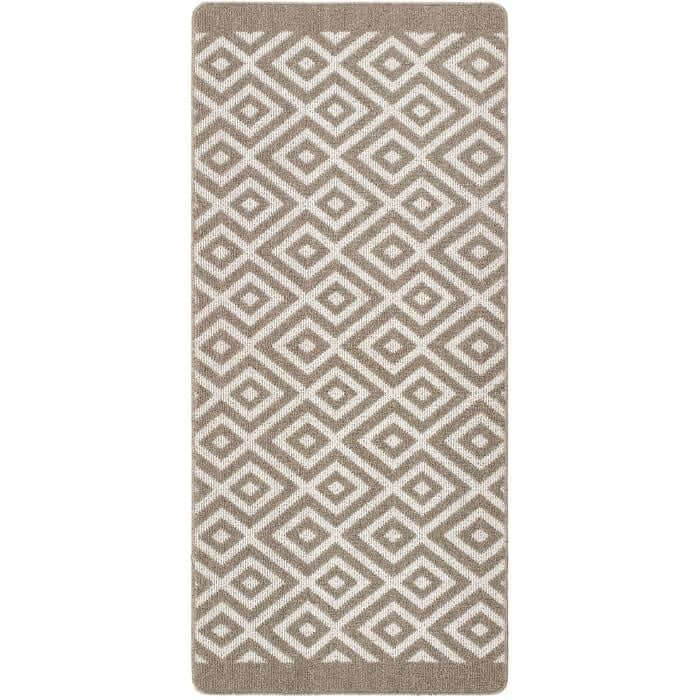 The Rugs Durable Washable Mat: Diamond Design | Eco-Friendly