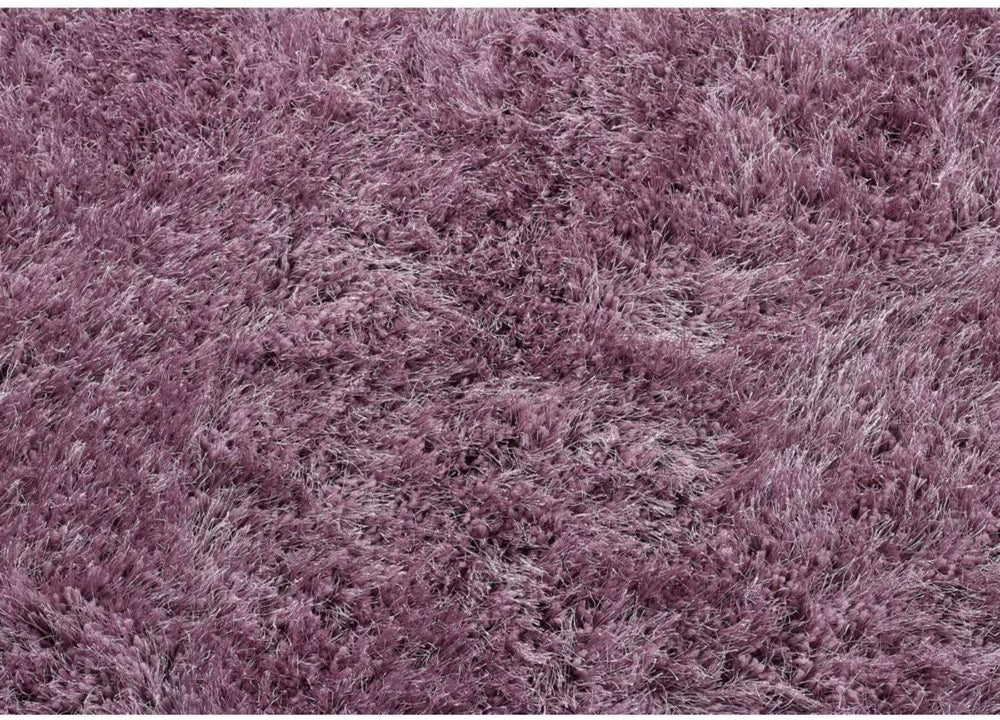 Extravagance Lilac Shaggy Rug | 60's Glamour Style |The Rugs