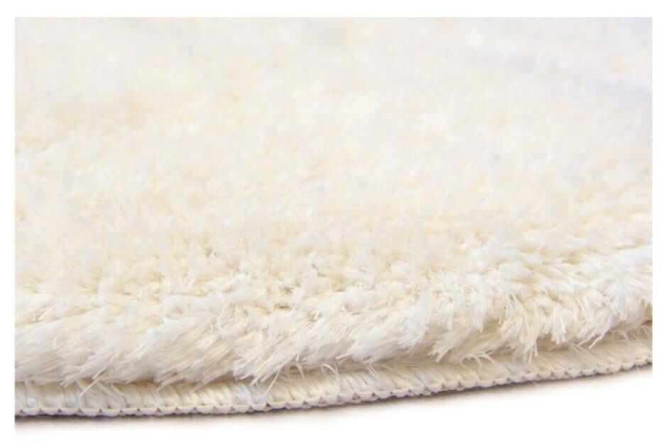 Machine Washable Shaggy Rug Plain Design in White – The Rugs