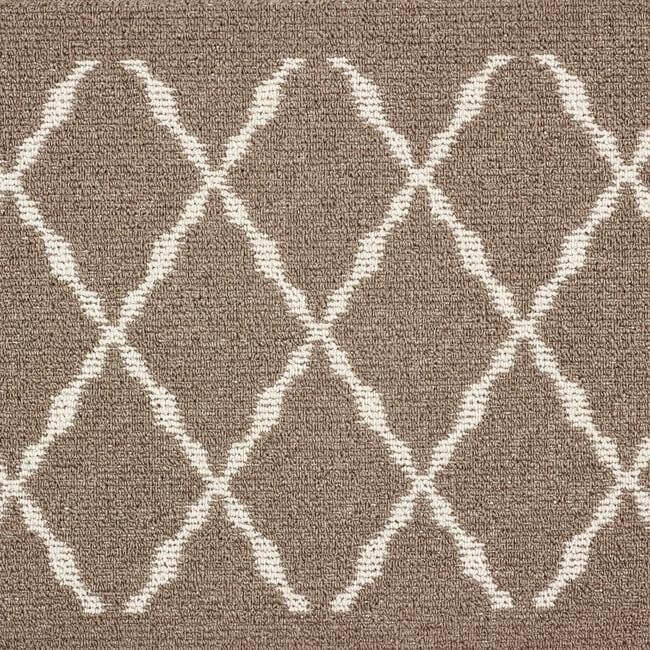The Rugs Durable Washable Mats & Runners with Diamond Design