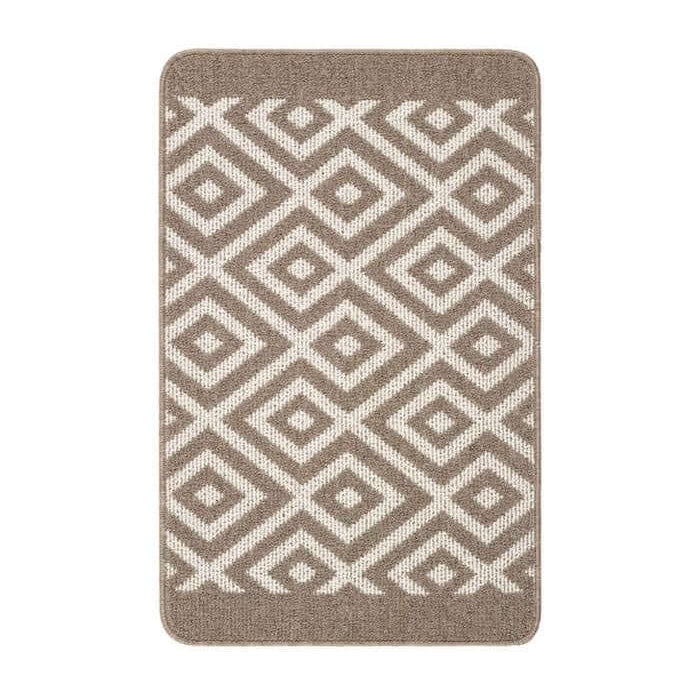 The Rugs Durable Washable Mat: Diamond Design | Eco-Friendly
