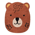 Snuggle Kids Berry Brown Multicolour Rug