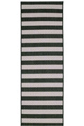 County Stripe Black Rug – Indoor & Outdoor